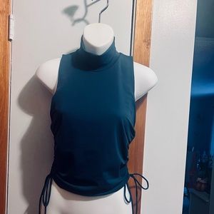 Zara Mock Neck Top